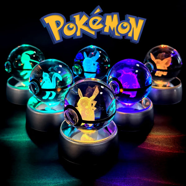 Lámpara Pokébola Iluminada