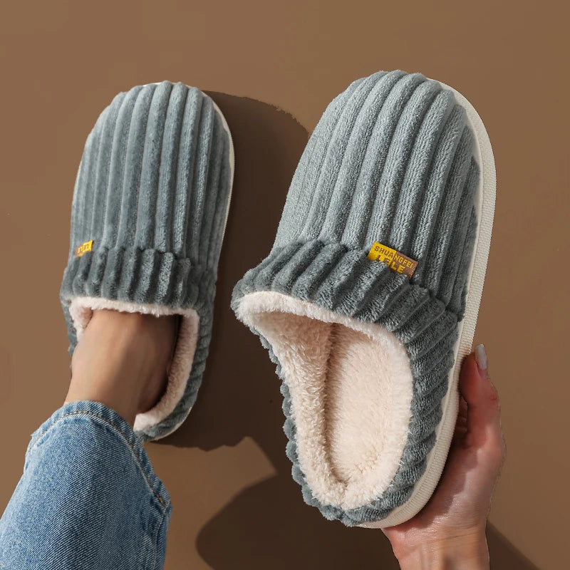 Pantuflas Fluffy Antideslizantes de Invierno