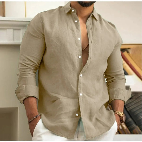 Camisa Fresca de Verano para Hombres