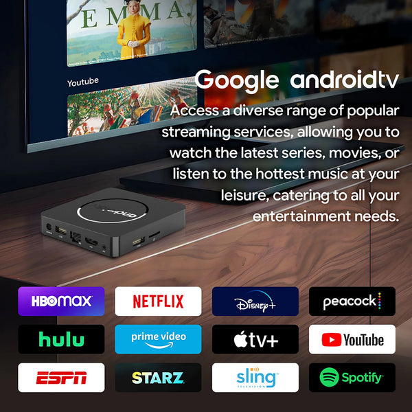 Caja Smart TV Android 4K